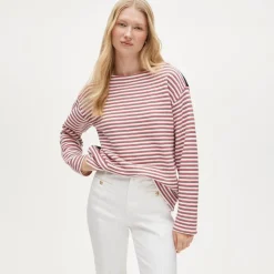 Heritage terry boatneck sweatshirt
