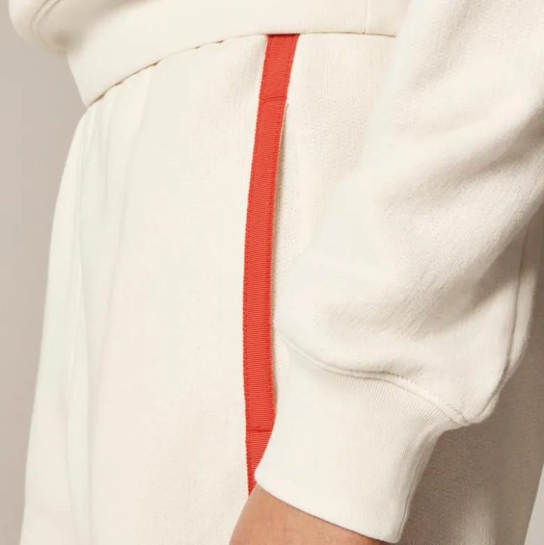 Heritage terry jogger pant with side stripe