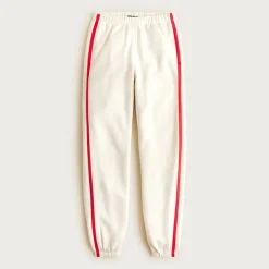 Heritage terry jogger pant with side stripe