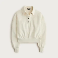 Heritage terry rugby sweatshirt