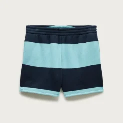 Heritage terry sweatshort in stripe