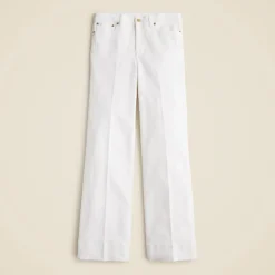 High-rise denim trouser jean