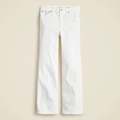 High-rise kickout jean