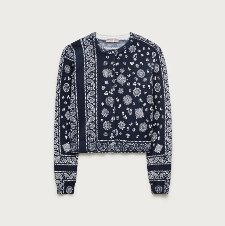 Jackie cardigan in premium ultra-fine cotton