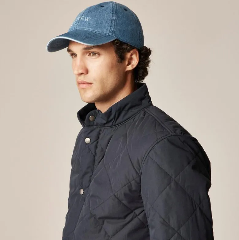 J.Crew™ logo denim baseball cap