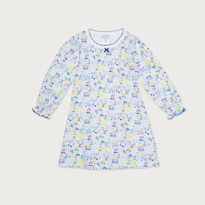 Joy Street Kids™ girls' Hanukkah Tess lounge dress
