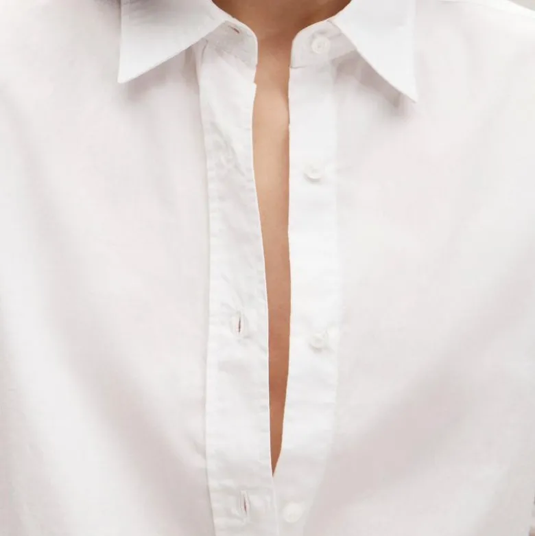 Jules classic-fit shirt in cotton poplin