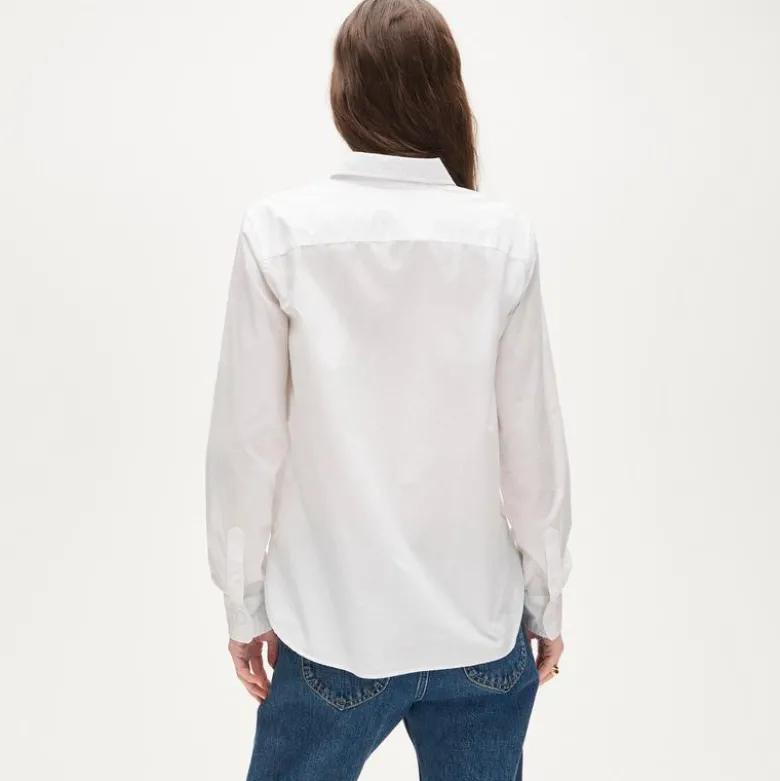 Jules classic-fit shirt in cotton poplin