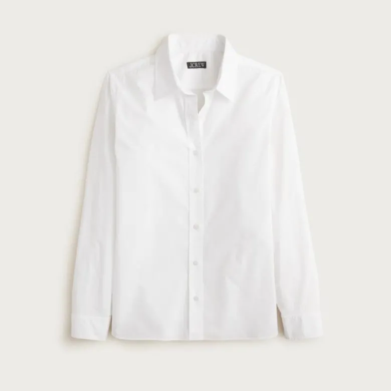 Jules classic-fit shirt in cotton poplin