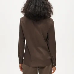 Jules classic-fit shirt in sateen