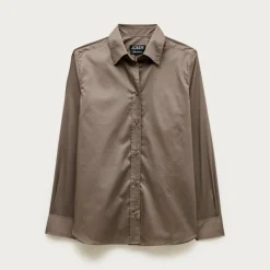 Jules classic-fit shirt in sateen