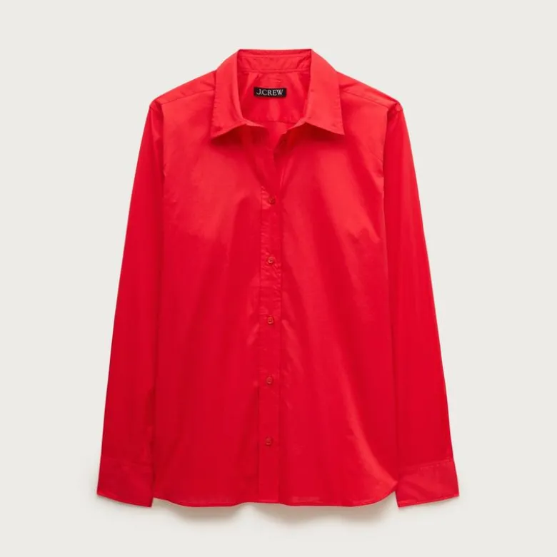 Jules classic-fit shirt in sateen