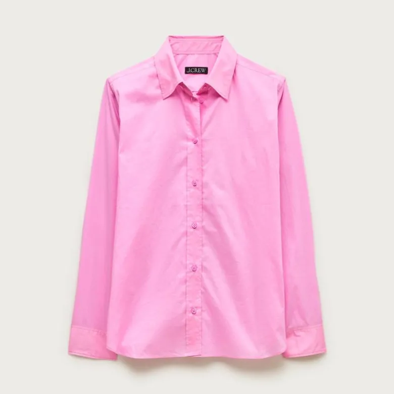 Jules classic-fit shirt in sateen