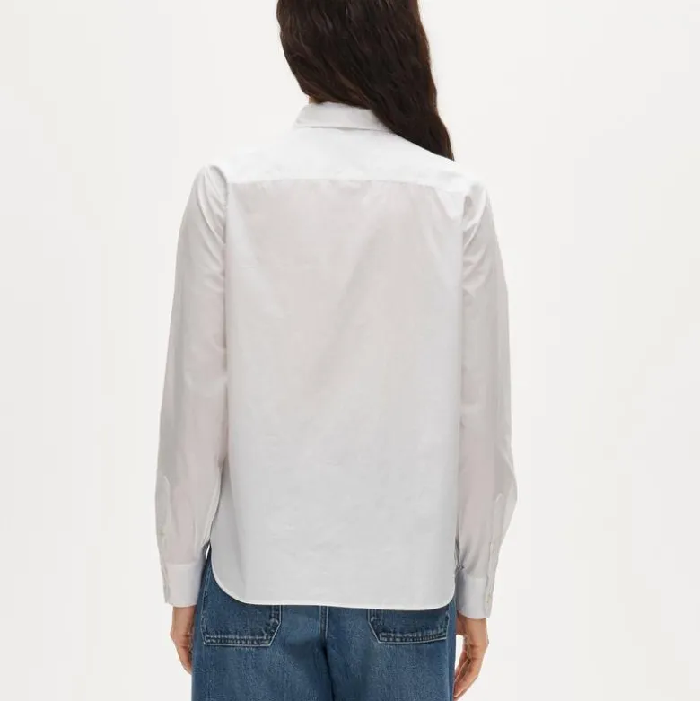 Jules classic-fit tie-neck shirt