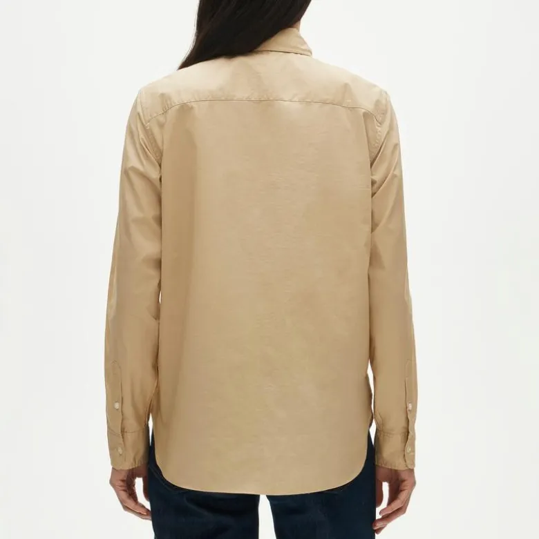 Jules classic-fit tie-neck shirt