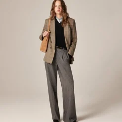 Jules ruffle-collar shirt in striped crepe de chine