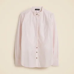 Jules tuxedo shirt in cotton poplin