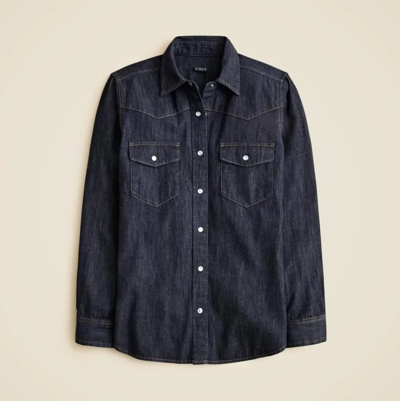 Jules western shirt in denim