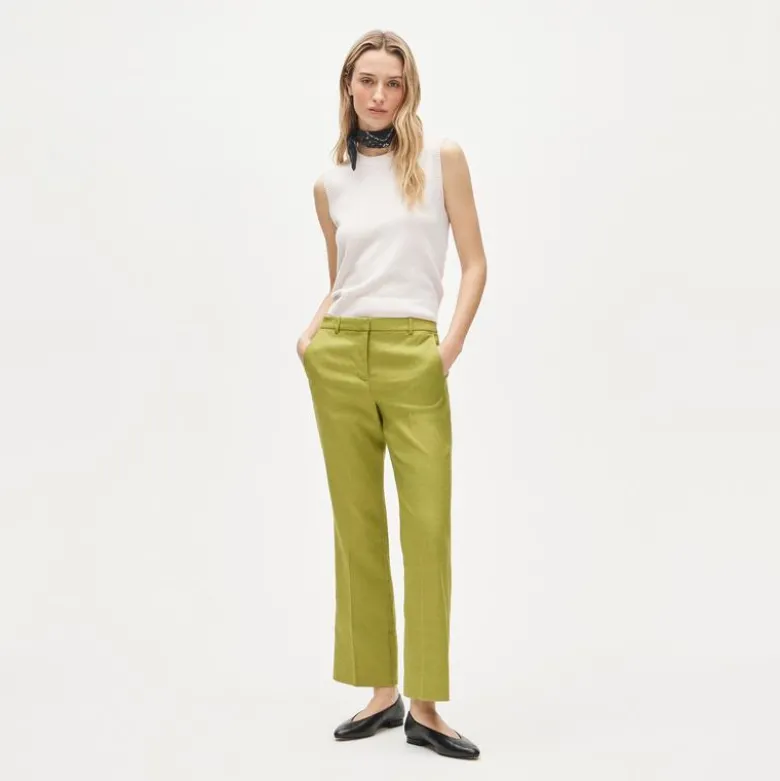 Kaya pant in stretch linen blend