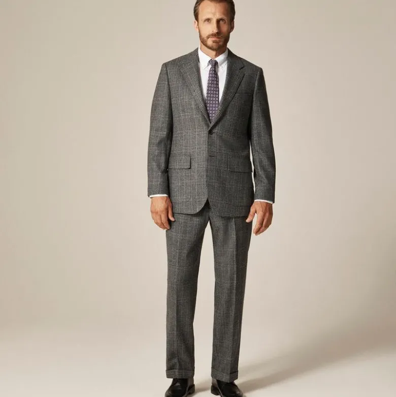 Kenmare Relaxed-fit suit jacket in English lambswool