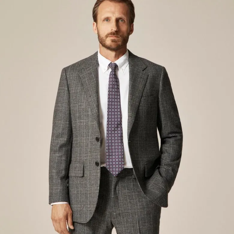 Kenmare Relaxed-fit suit jacket in English lambswool