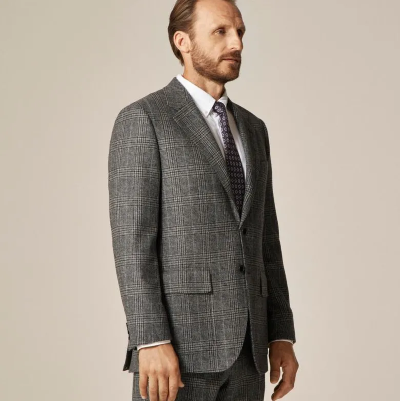 Kenmare Relaxed-fit suit jacket in English lambswool