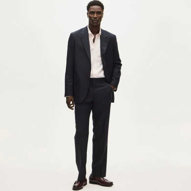 Kenmare Relaxed-fit suit jacket in Italian wool