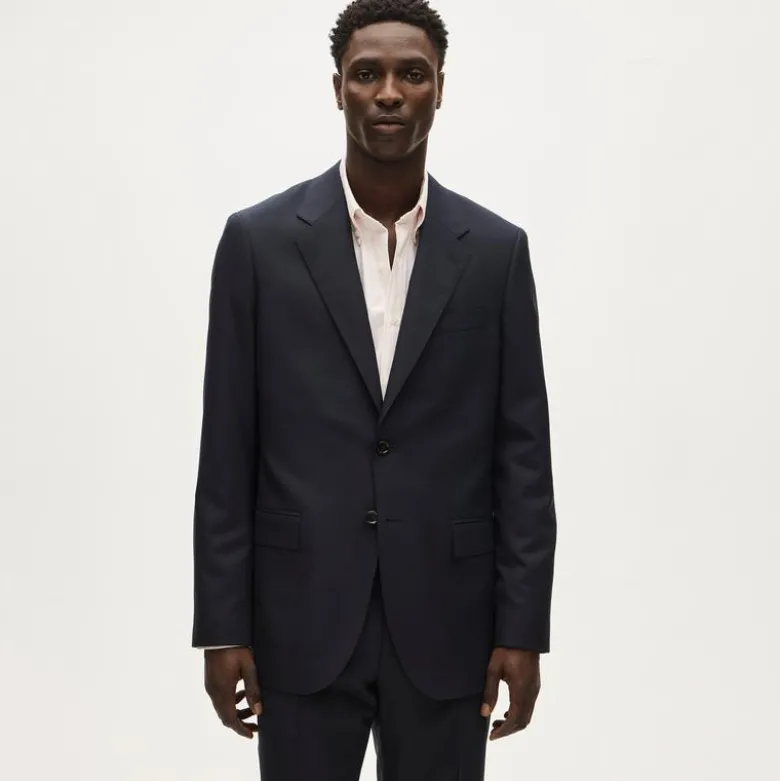 Kenmare Relaxed-fit suit jacket in Italian wool