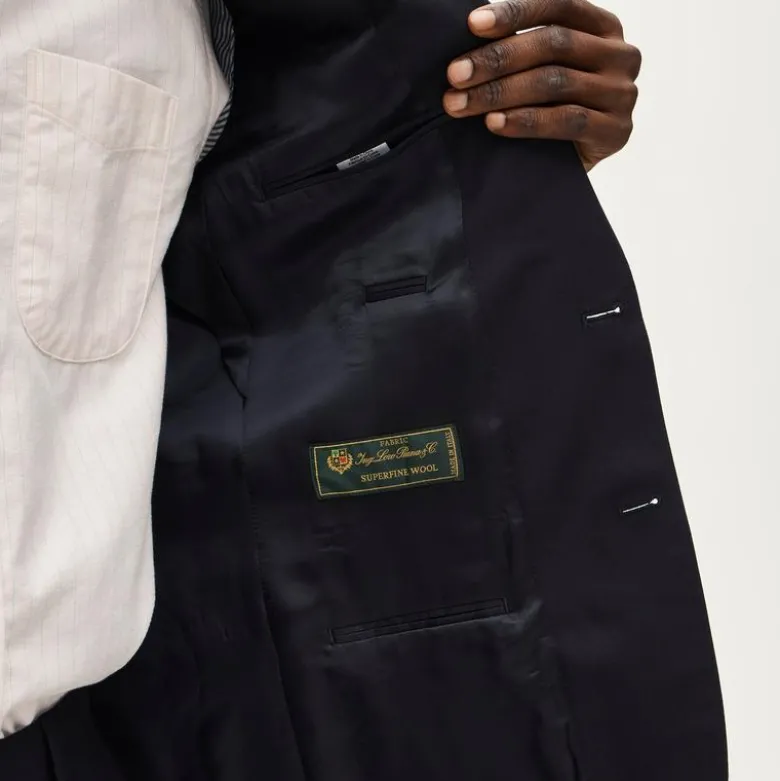 Kenmare Relaxed-fit suit jacket in Italian wool