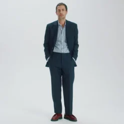 Kenmare Relaxed-fit suit pant in Italian wool