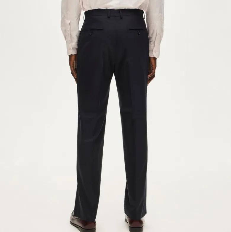Kenmare Relaxed-fit suit pant in Italian wool