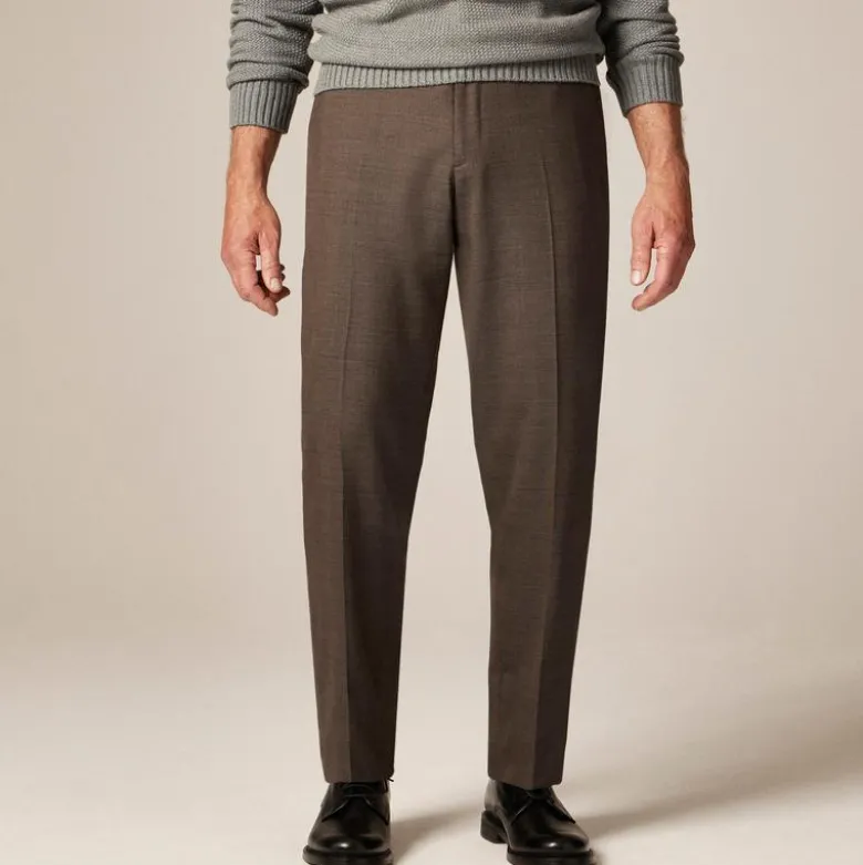 Kenmare Relaxed-fit suit pant in Italian wool