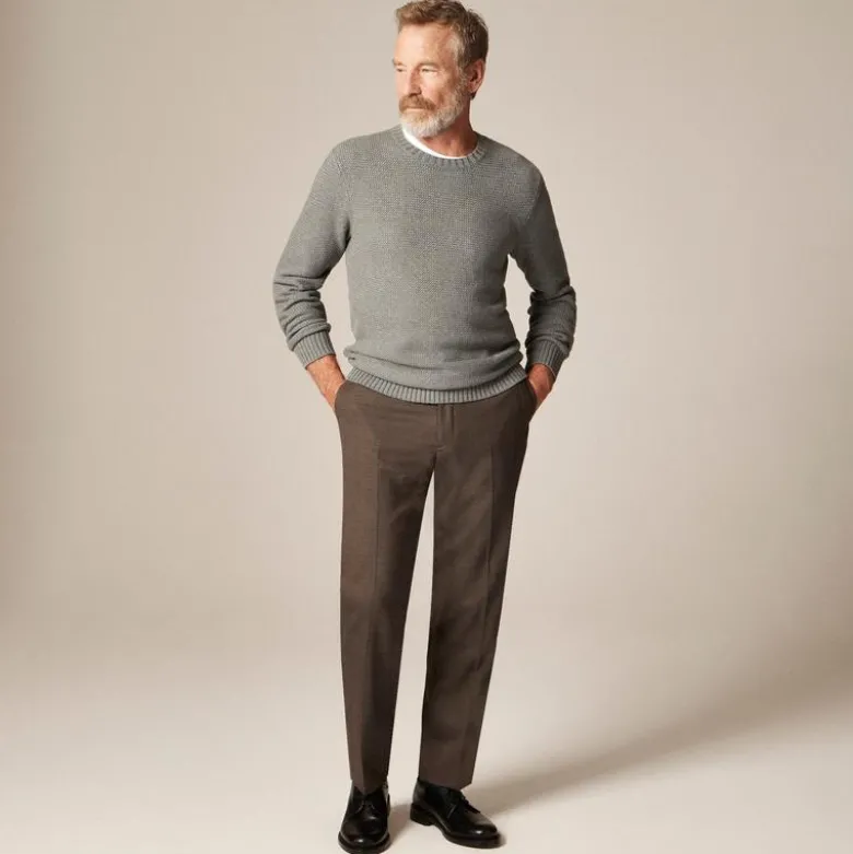 Kenmare Relaxed-fit suit pant in Italian wool