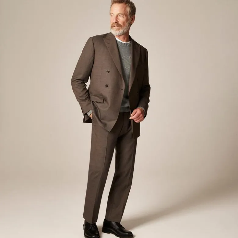 Kenmare Relaxed-fit suit pant in Italian wool