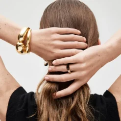 KHIRY X J.Crew medium two-talon cuff bracelet