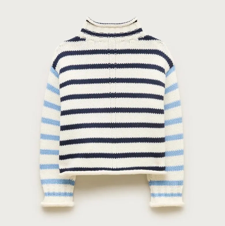 Kids' 2025 Rollneck™ sweater in stripe
