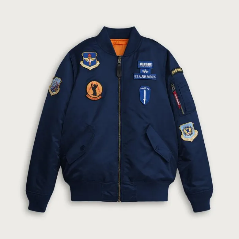 Kids' Alpha Industries® MA-1 squadron bomber jacket