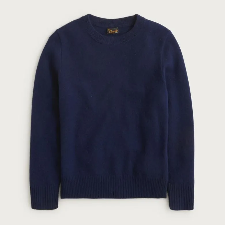Kids' cashmere crewneck sweater