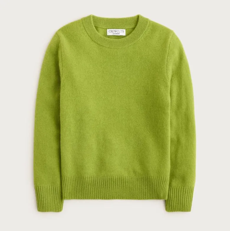 Kids' cashmere crewneck sweater
