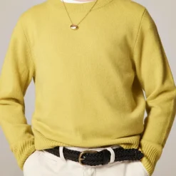 Kids' cashmere crewneck sweater