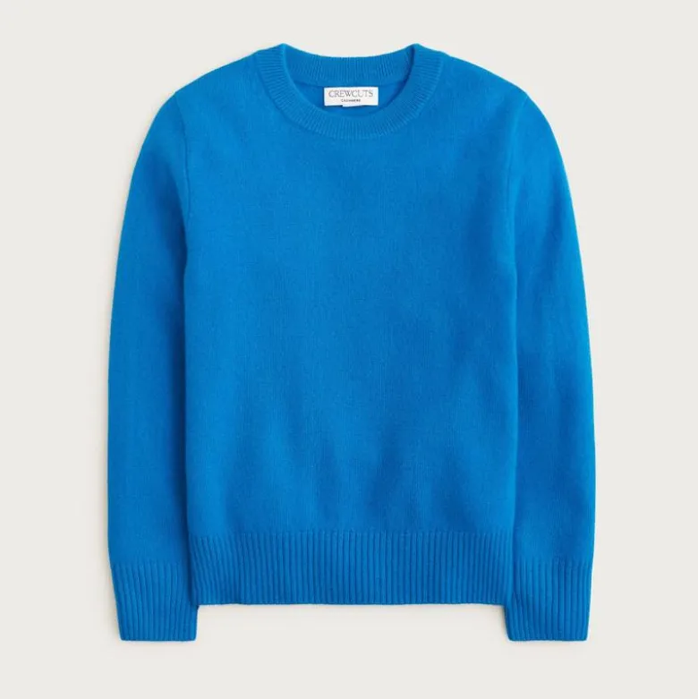 Kids' cashmere crewneck sweater