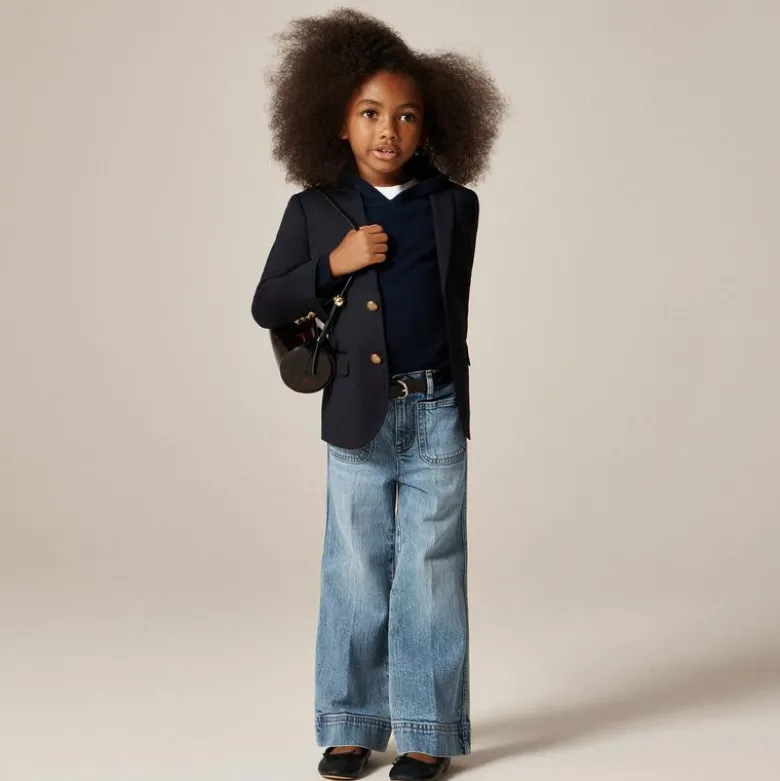Kids' cashmere pullover hoodie