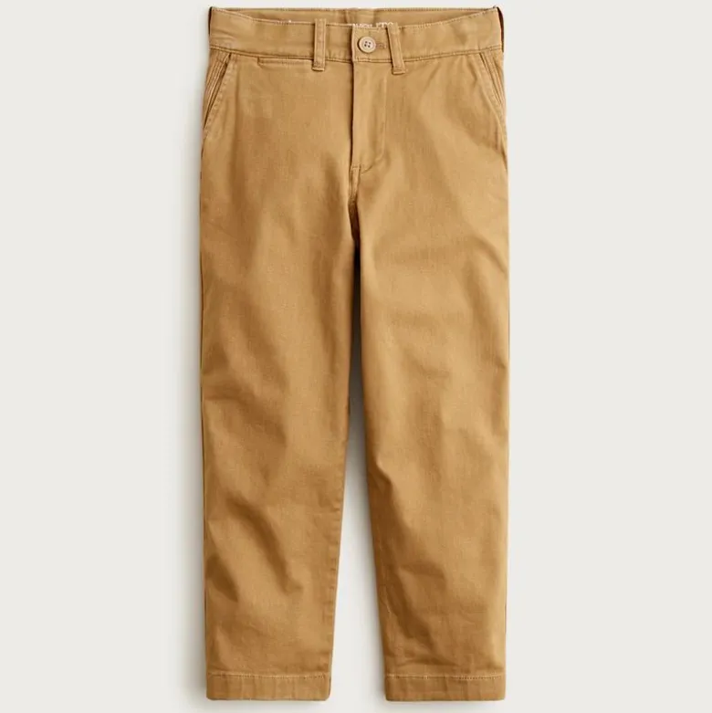 Kids' classic-fit stretch chino pant