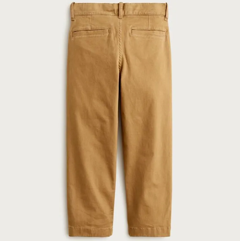 Kids' classic-fit stretch chino pant