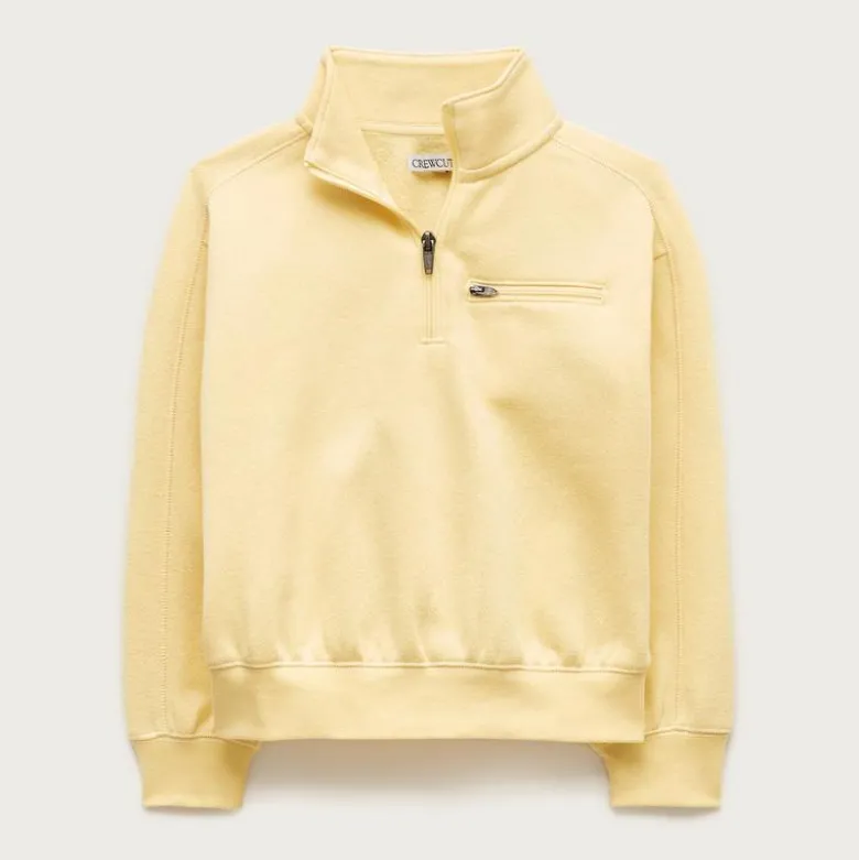 Kids' fleece quarter-zip pullover
