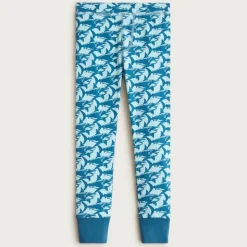 Kids' long-sleeve printed pajama set