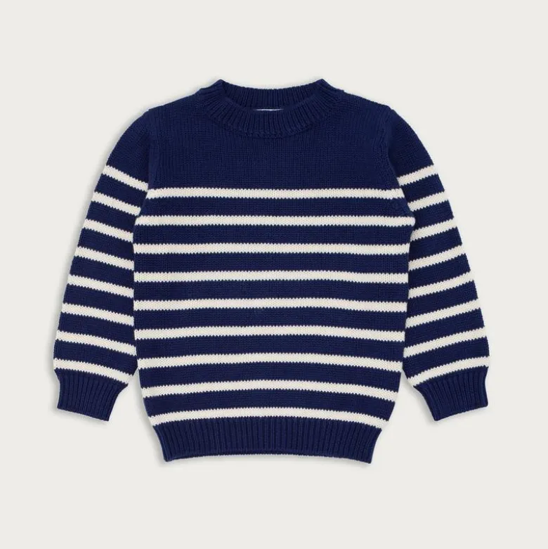 Kids' minnow™ striped knit sweater