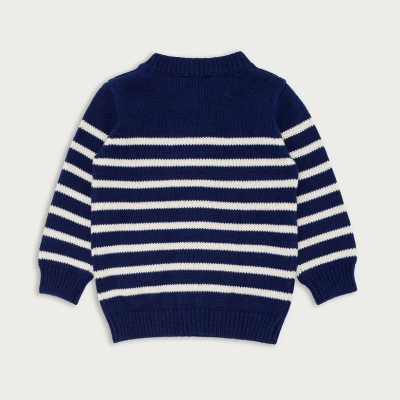Kids' minnow™ striped knit sweater