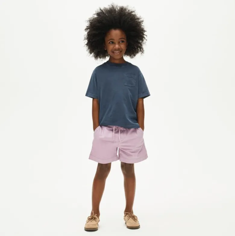 Kids' new garment-dyed pocket T-shirt