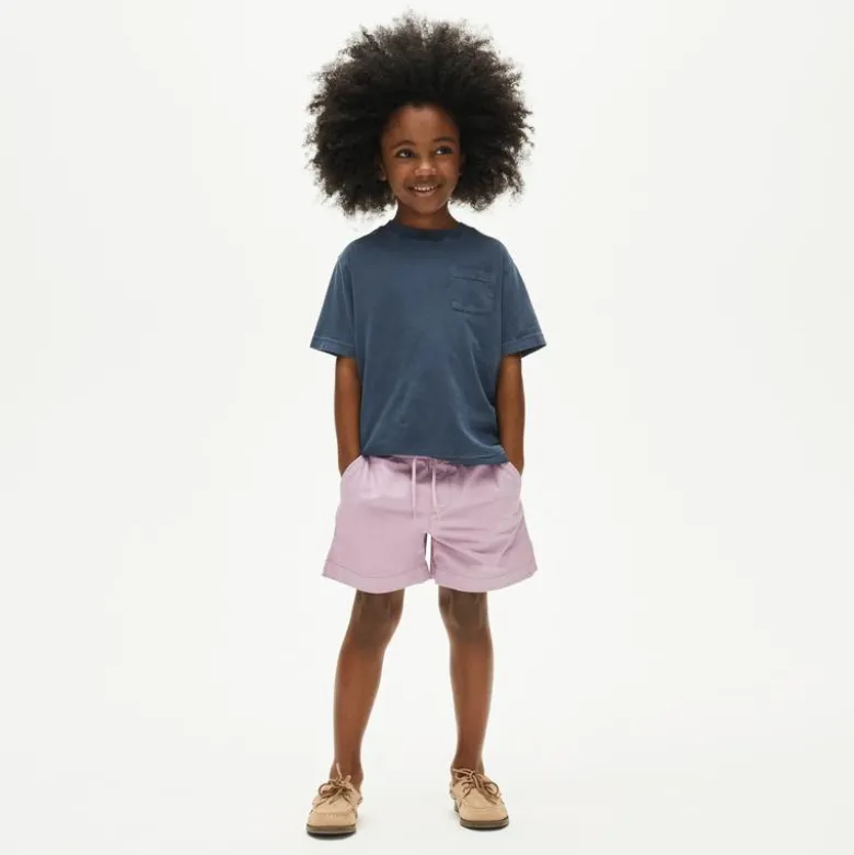 Kids' new garment-dyed pocket T-shirt